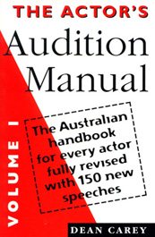 Actor's Audition Manual - Volume 1 (Australian Handbook for Every Actor)